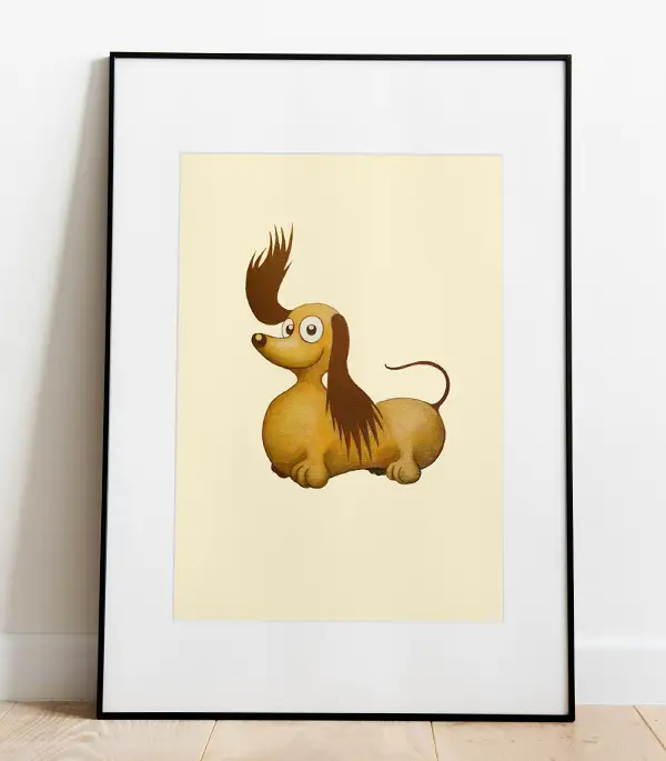ART PRINT - Dackel