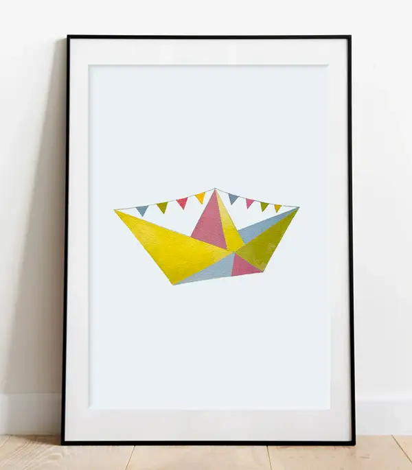 ART PRINT - Leinen los